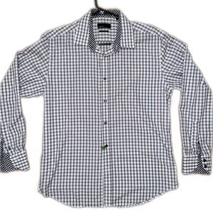 DASH MEN'S LONG SLEEVE WOVEN CHECK SHIRT